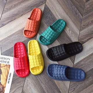 Dép lê xốp đi trong nhà tắm, 🌸free ship🌸 dép văn phòng,  hình ô vuông chống trơn trượt