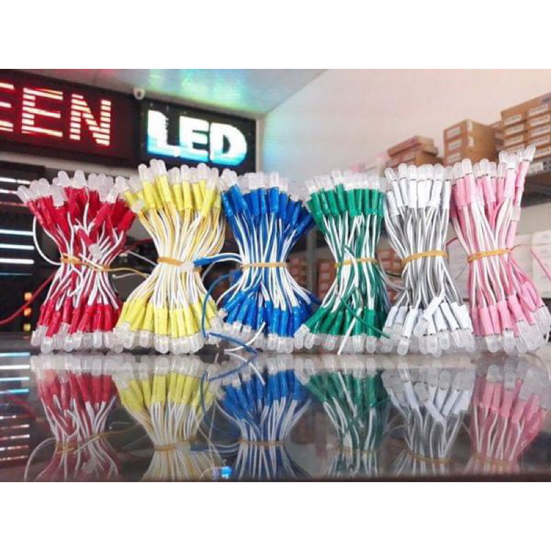 Led Ruồi Liền Dây 5MM Điện Áp 12V/5Vol - Bịch 1000 Bóng | Shopee Việt Nam