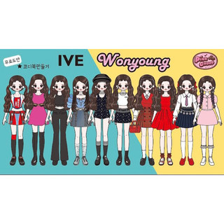Bộ Sưu tập thời trang Idol Hàn Quốc - Búp bê giấy