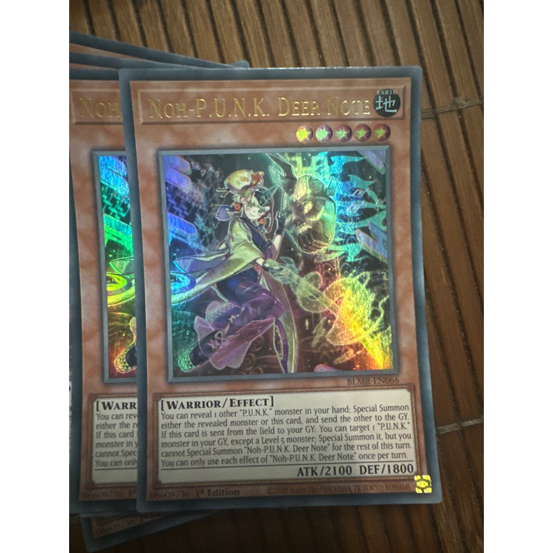 bài yugioh: Noh-P.U.N.K deer note | Shopee Việt Nam
