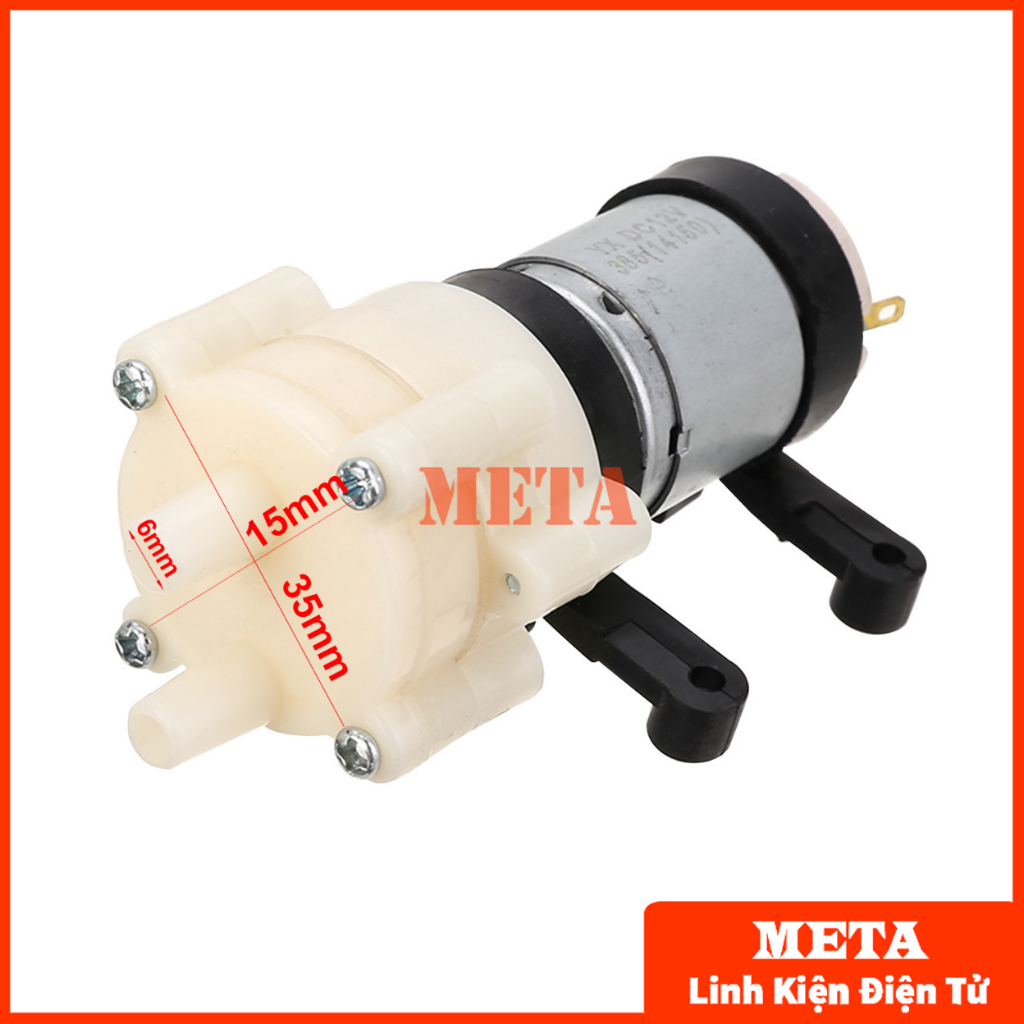 Máy Bơm 12V, RS385 5-12VDC Siêu Khỏe (1.5-2L/Min) | Shopee Việt Nam