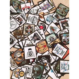 ẢNH DÁN STICKER DÁN KÍNH GƯƠNG KỆ TÔNG ĐƠ KÍCH THƯỚC 7cm x 7cm