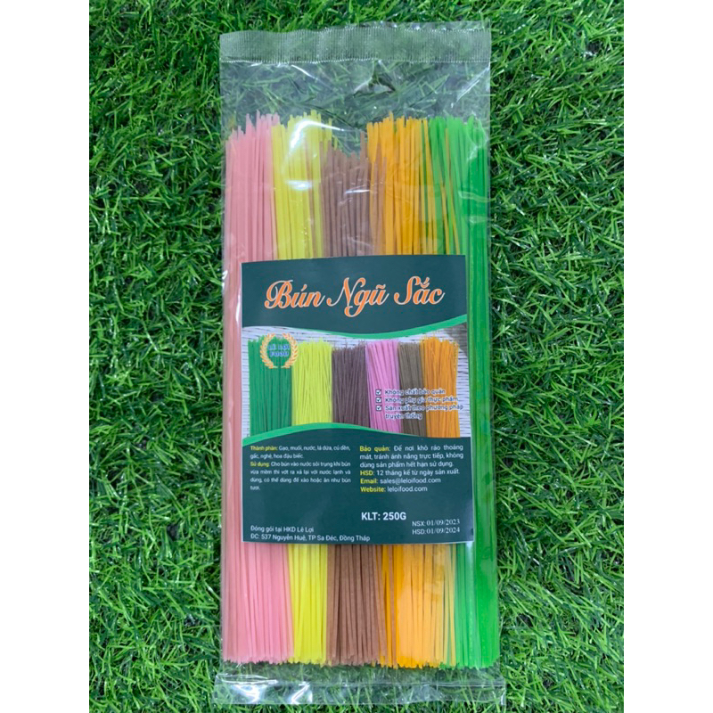 Bún Ngũ Sắc - Bún Rau Củ - Bún Sợi Thẳng | Shopee Việt Nam