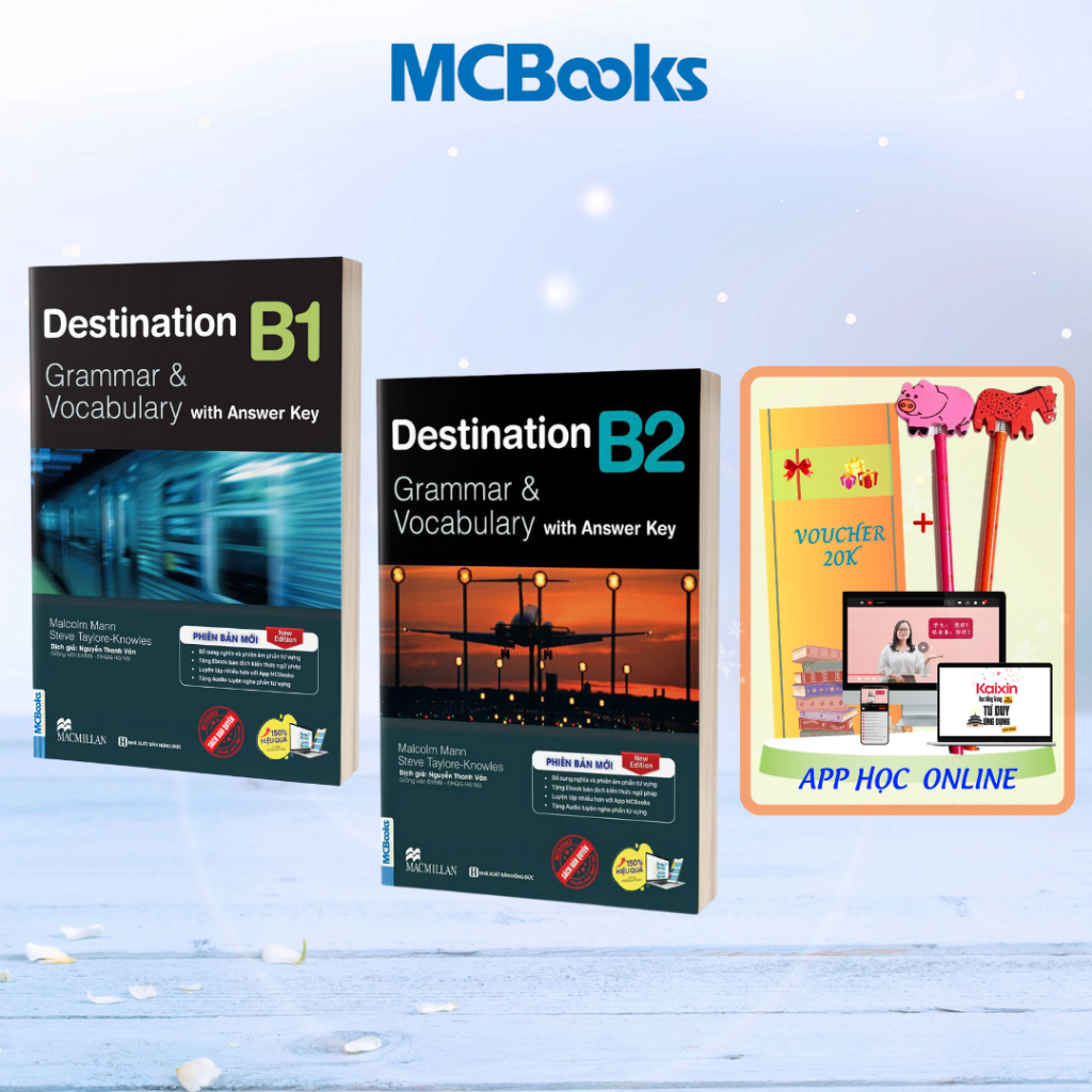 Sách - Destination B1 & B2 Grammar and Vocabulary - Kèm Bài tập và Đáp ...