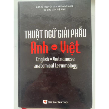 Sách - Thuật ngữ giải phẫu Anh- Việt