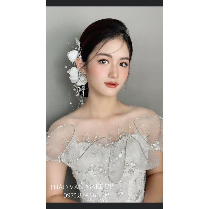 cài tóc cô dâu( cả bộ)