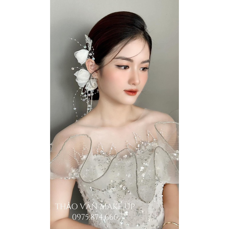 cài tóc cô dâu( cả bộ)