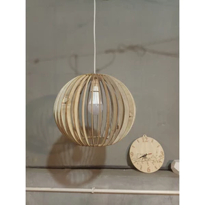 Đèn gỗ đèn cầu 30cm