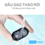 Máy cạo râu Runwei RS182 2 lưỡi cắt nhỏ gọn tích hợp chân sạc
