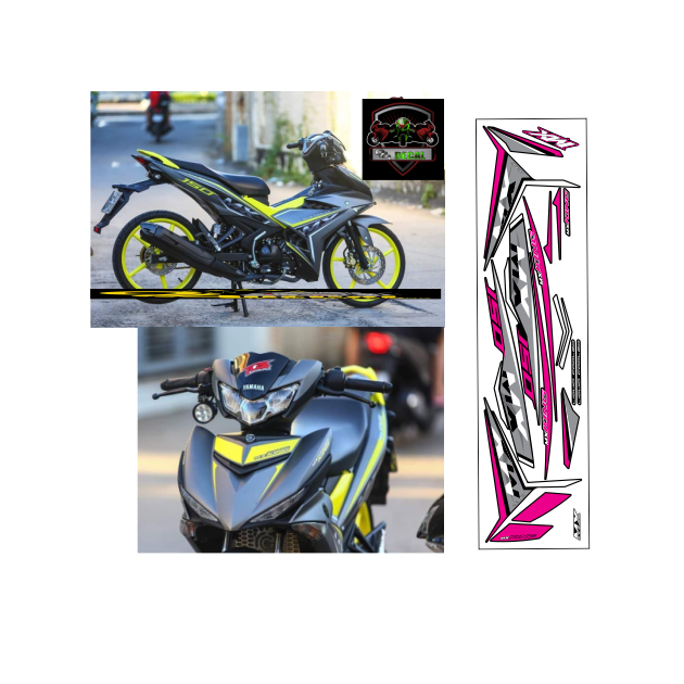 tem rời  EXCITER 150 cao cấp đa dạng màu sắc