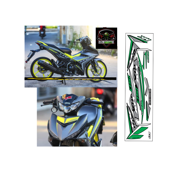 tem rời  EXCITER 150 cao cấp đa dạng màu sắc