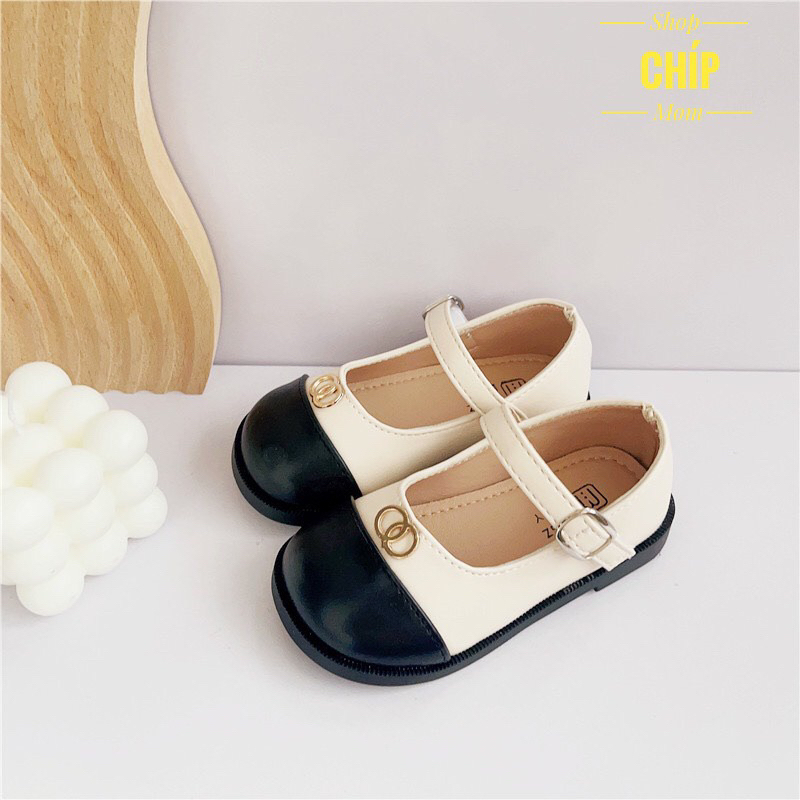 giày búp bê bé gái giày bệ cho bé đi học đi chơi công chúa mềm êm chân đế chống trượt MG Baby full box V786