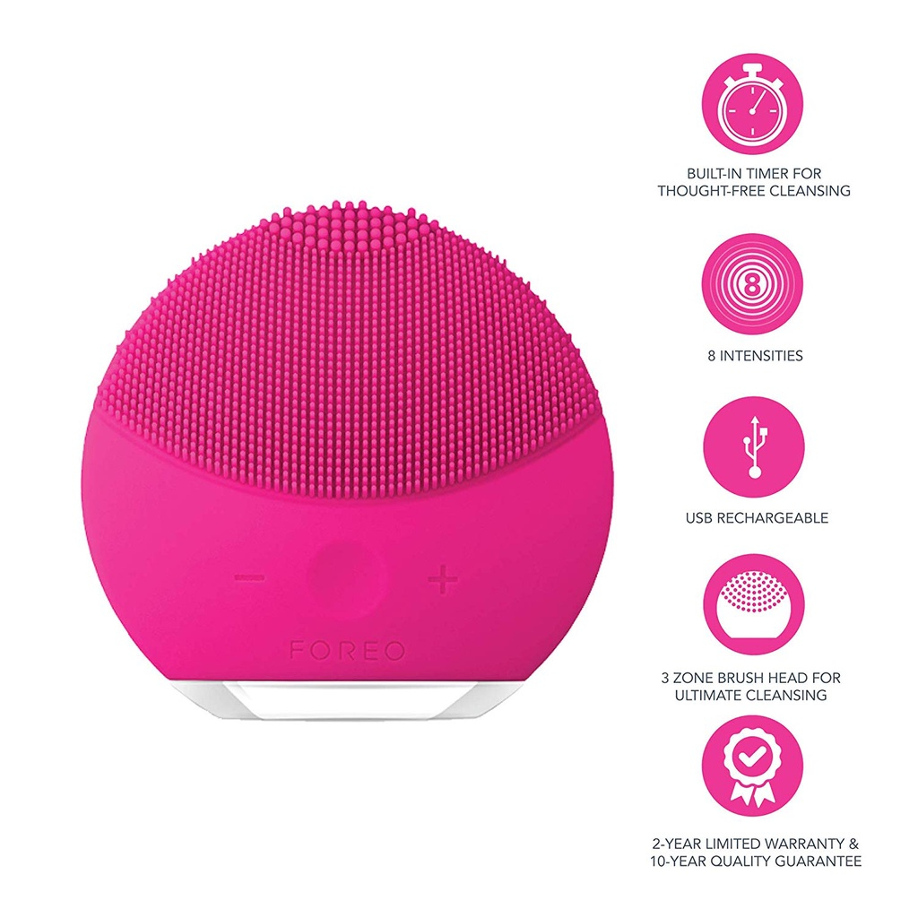 Máy Rửa Mặt Foreo Luna Mini 2 – Máy Massage Mặt Sóng Âm Cao Cấp