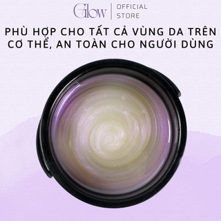 Sáp Wax Lông Nhũ Ánh Tím GLOWWAXING Cao Cấp Chuyên Wax Bikini, Nách Bám Lông Tốt Tặng Que