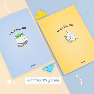 KLONG - Vở Kẻ Ngang Nét Đứt May Dán Gáy B5 80 Trang - 120 Trang - 200 - 300 Trang 70/76; MS: 800 - 801 - 802 - 803🐻🌸