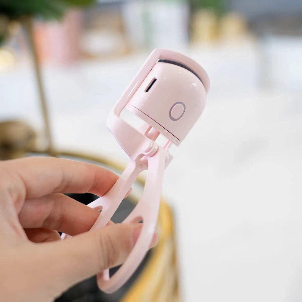 Máy Uốn Lông Mi - Máy Uốn Mi Điện Thông Minh Tiện Dụng Dùng Nhiệt Pin Sạc