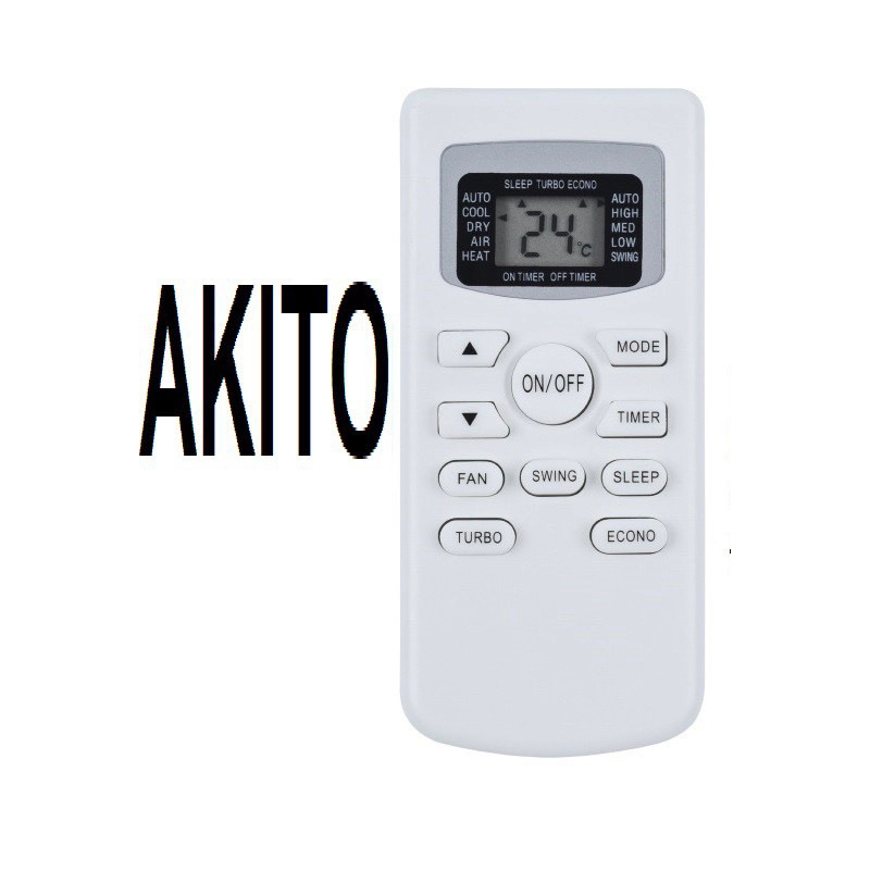 Remote máy lạnh Akito - Điều khiển điều hoà Akito (mẫu 2) | Shopee Việt Nam