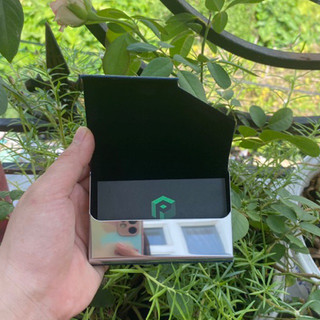 Hộp đựng namecard, ví đựng card visit, thẻ atm - miễn phí khắc tên, logo