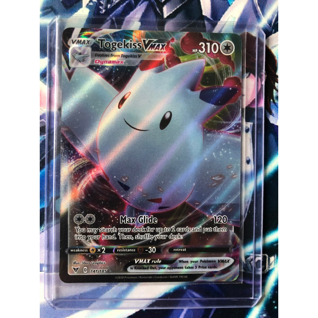 Th bi Pokemon - TCG - Togekiss VMAX / 141/185 | Shopee Vit Nam