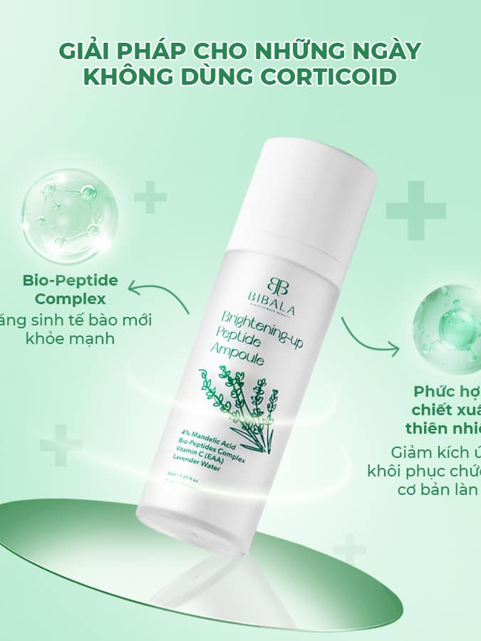 Ảnh Tinh chất dưỡng da từ phức hợp Peptide Bibalaa RIGHTENING-UP PEPTIDE AMPOULE 30ml 2