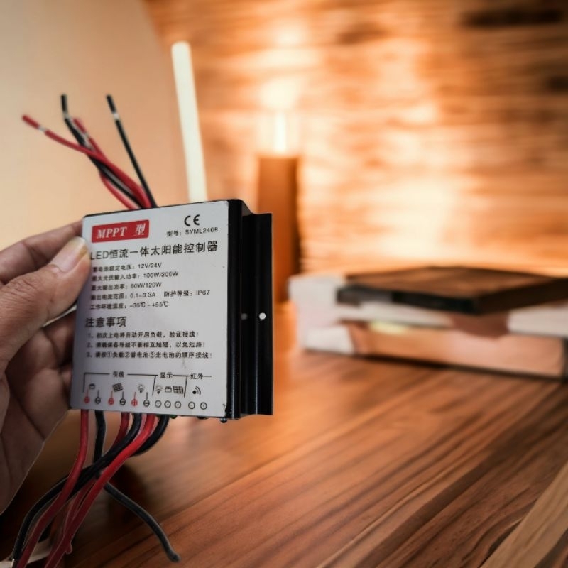 Bộ sạc pin MPPT solar SYML-2408 12/24V 8A | Shopee Việt Nam