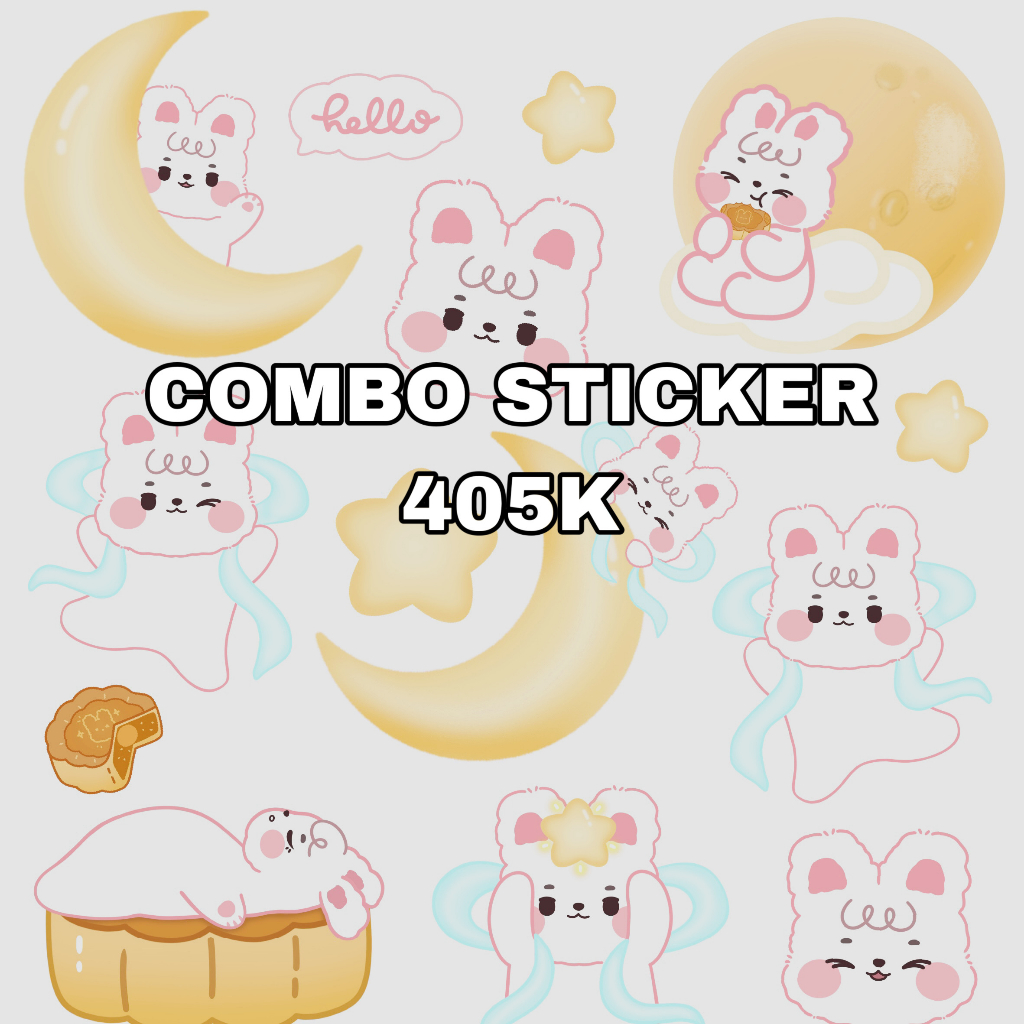 COMBO STICKER 405K | Shopee Việt Nam