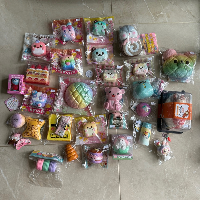 tổng hợp squishy chính hãng siêu mềm và chậm tăng P1 | Shopee Việt Nam