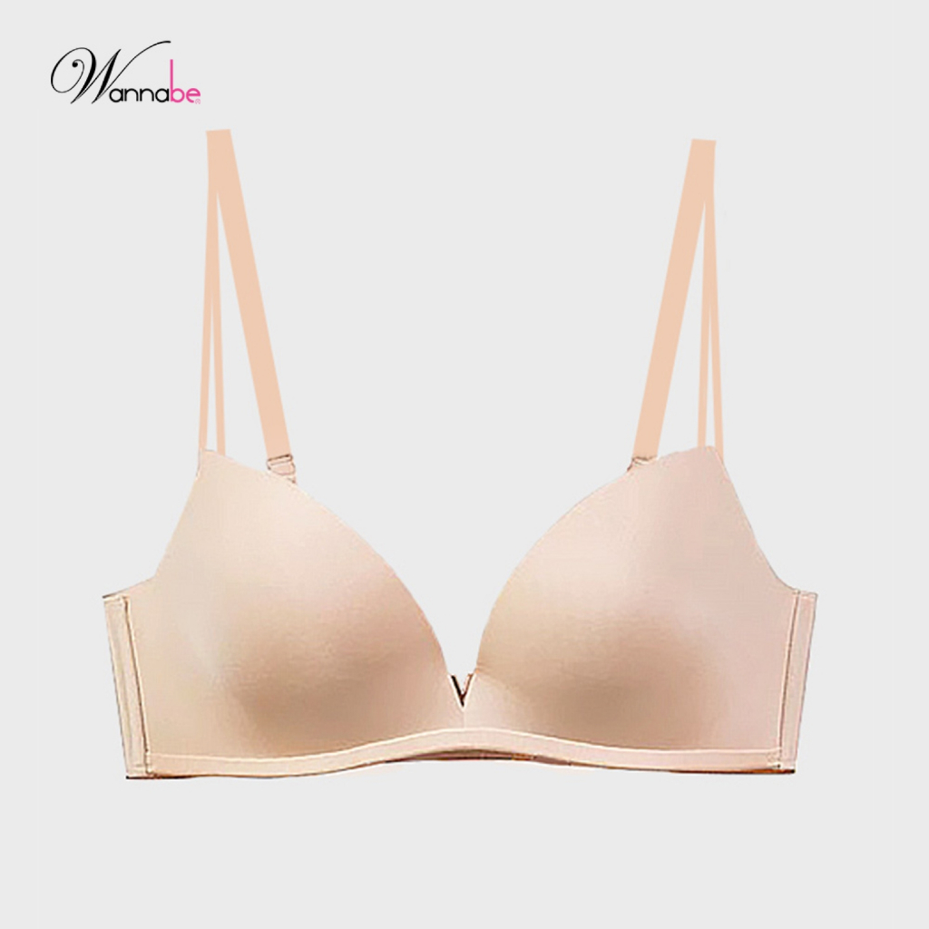 Áo ngực mút mỏng WANNABE ANT16 áo chíp lưng cắt lazer không đường nối tàng hình, cúp lớn không gọng nhẹ nhàng thoải mái