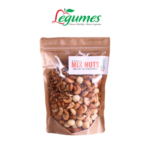 Hạt dinh dưỡng Mixed Nuts, kết hợp 6 loại siêu hạt nhập khẩu khác nhau, không thêm đường,tốt cho bà bầu,eat clean, keto