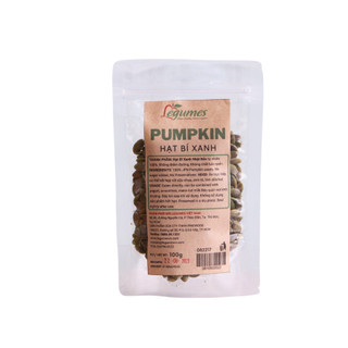 Nhân Hạt Bí Nhật Hữu Cơ Giàu Dinh Dưỡng  Túi 500g
