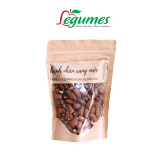 Hạnh Nhân Rang Mộc Hàng Chuẩn Nhập Khâu Đã Tách Vỏ Chuẩn Vị Thơm Bùi Béo Ngậy Túi 245g