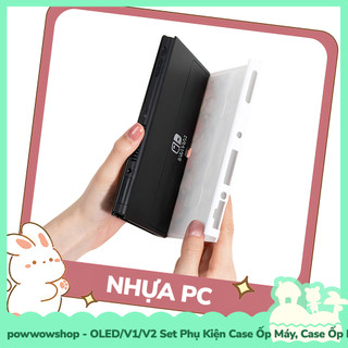 [Sẵn VN - Hỏa Tốc] OLED/V1/V2/Lite Set Bộ Phụ Kiện Case Ốp Máy / Dock, Hộp Băng Nintendo Switch Rabbit Strawberry