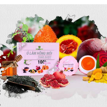 SON Ủ HỒNG MÔI THẢO DƯỢC MẸ KEN (NEW)- Cực Tốt cho môi xăm, môi khô và môi thâm,Làm hồng môi giúp môi lên màu đều đẹp
