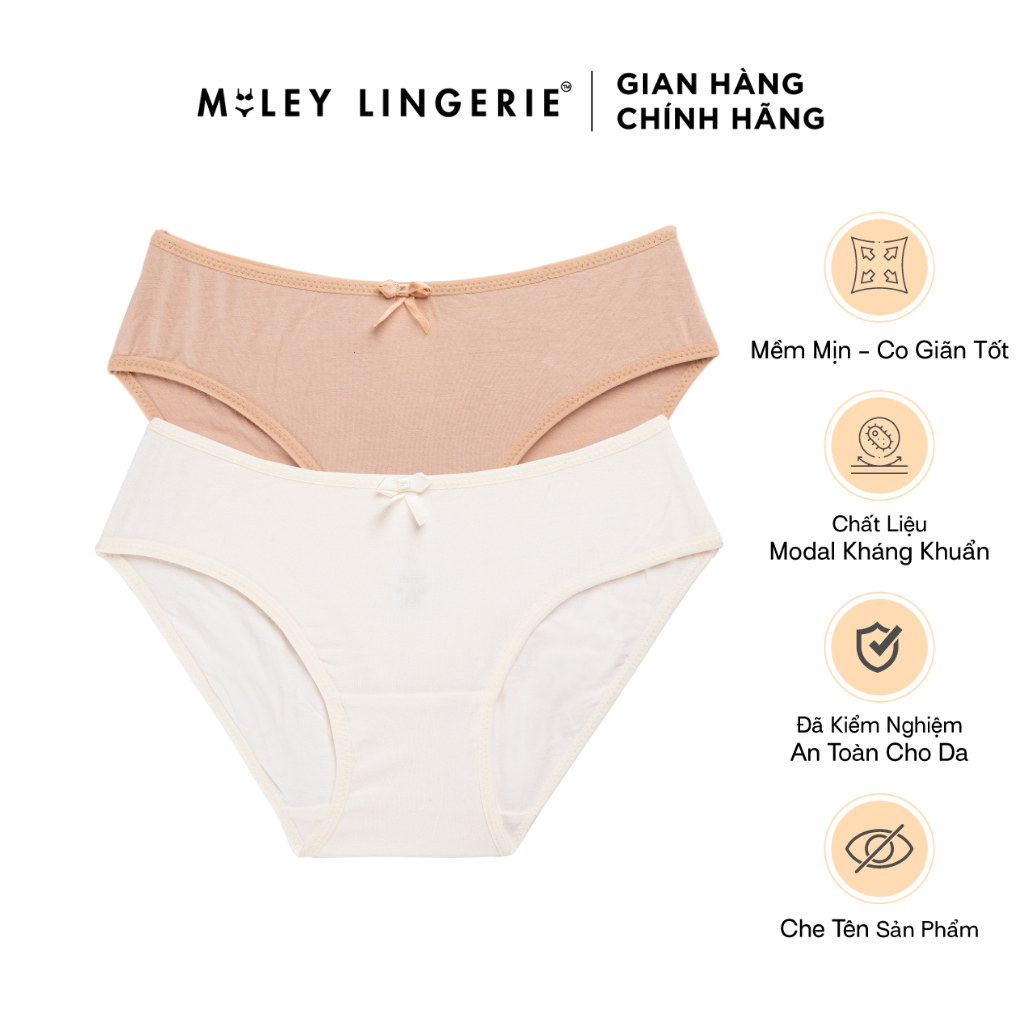 Ảnh Combo 2 Quần Lót Modal Bikini Miley Lingerie BCS04 1