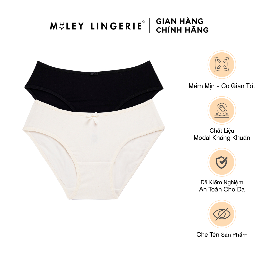 Combo 2 Quần Lót Modal Bikini Miley Lingerie BCS04