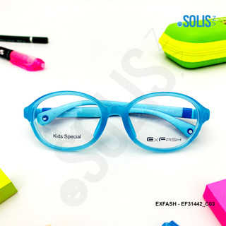 Gọng kính trẻ em plastic hiệu Exfash EF31442 - Gọng kính nhựa chống va đập, ôm vừa khuôn mặt (45-15-131)
