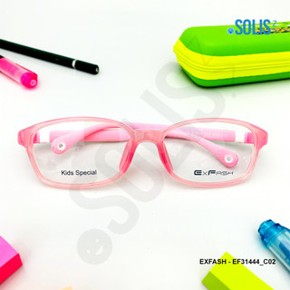 Gọng kính trẻ em plastic Exfash EF31444 - Gọng kính nhựa cao cấp cho bé, thiết kế nhẹ thoải mái (51-15-137)