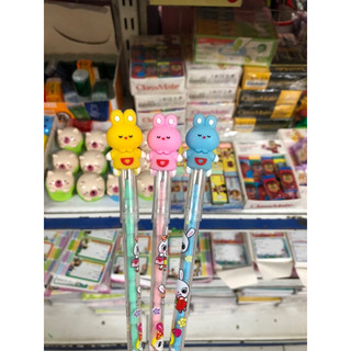 Combo 5 chiếc Bút chì 2B, Bút Chì Khúc Hình Cute