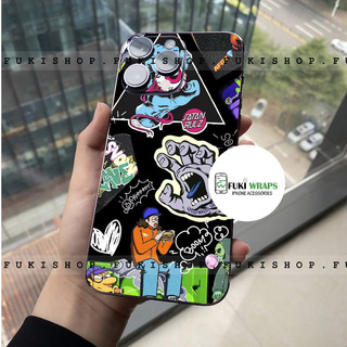 Tấm dán Skin Mặt Sau Santa FULL VIỀN 14 pro max , 13 pro max ,12 pro max , 11 pro max , xs max - FukiShop