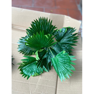 Cây cọ decor nhà cửa studio cửa hàng 3 size 12 lá 15 lá 18 lá-Cây lá giả trang trí