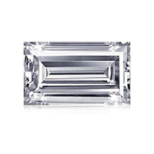 Moissanite Baguette Chữ Nhật vuông góc