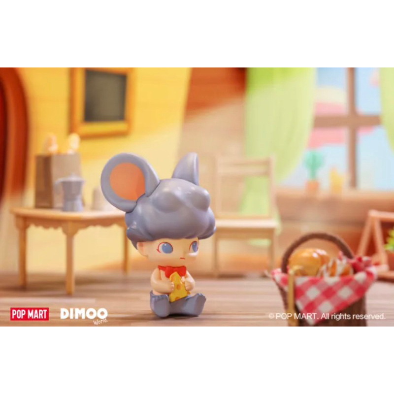 POPMART DIMOO Cheese Mouse フィギュア