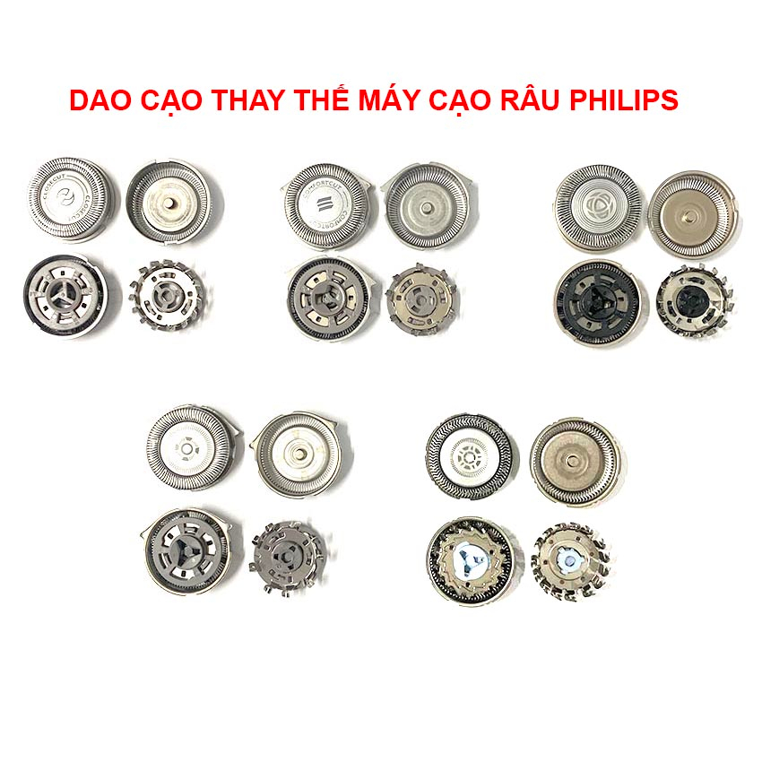 Ảnh Lưỡi dao thay thế máy cạo râu Philips PQ206 PQ182 AT600 AT610 AT620 S5070 S1121 S1233 S1103 S1301 S5444 S5582 1