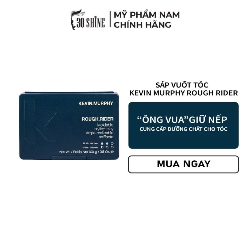 Sáp Vuốt Tóc Nam Kevin Murphy Rough Rider Không Bóng Giữ Nếp Tóc Suốt 24h 30shine Phân Phối 8836