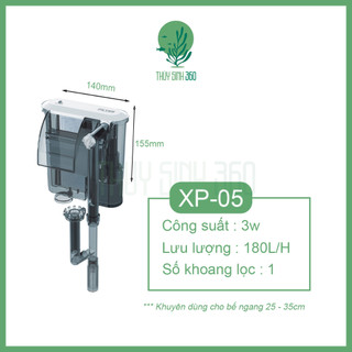 Lọc Thác Jeneca XP/03/05/09/11 - Tich Hợp Lọc Váng - Model Kiểu Mỏng