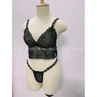 Áo Bra Ren Mềm Mại Bralette Áo Lót Ren Không Gọng Không Mút