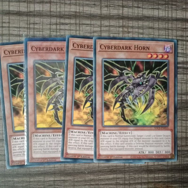 Bài Yugioh chính hãng của Konami ( Cyberdark Horn ) | Shopee Việt Nam