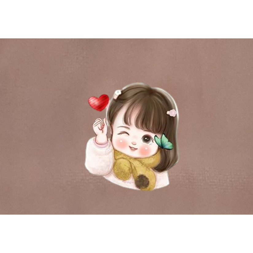 Hình ỦI nhiệt,ủi trực tiếp tại nhà bằng bàn là bàn ủi.HÌNH  CHIPI Cute-giá KHUYẾN MÃI-Thỏ Trắng.Offical-LUCKY