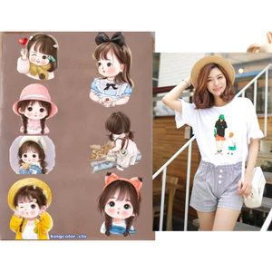 Hình ỦI nhiệt,ủi trực tiếp tại nhà bằng bàn là bàn ủi.HÌNH CHIPI Cute-giá KHUYẾN MÃI-Thỏ Trắng.Offical-LUCKY