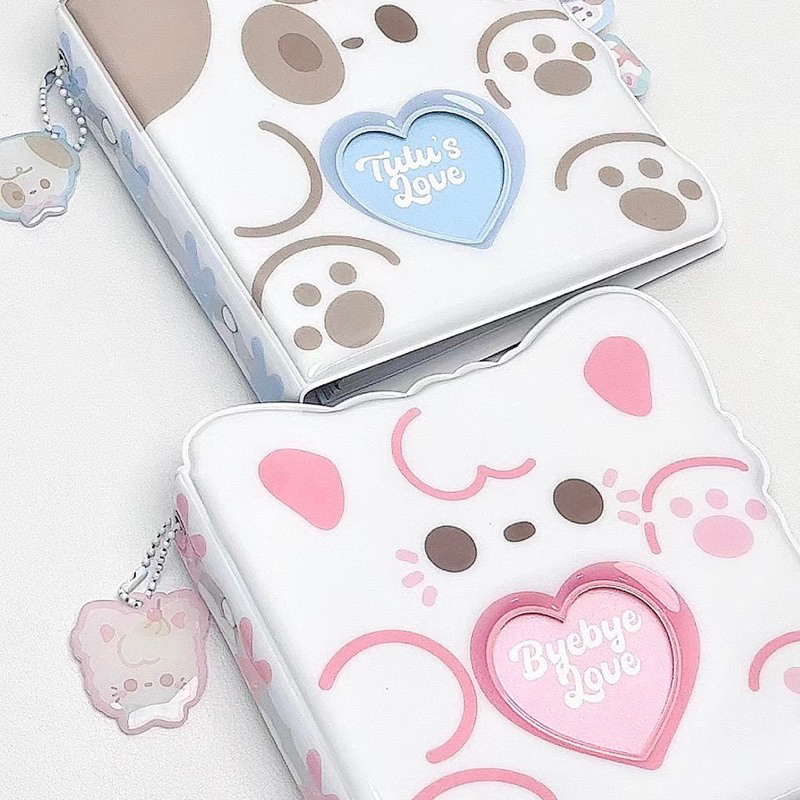 Binder A7 RosyPosy Tutu&amp;Byebye kèm sheet + giấy / Sổ còng A7 đựng ảnh ...